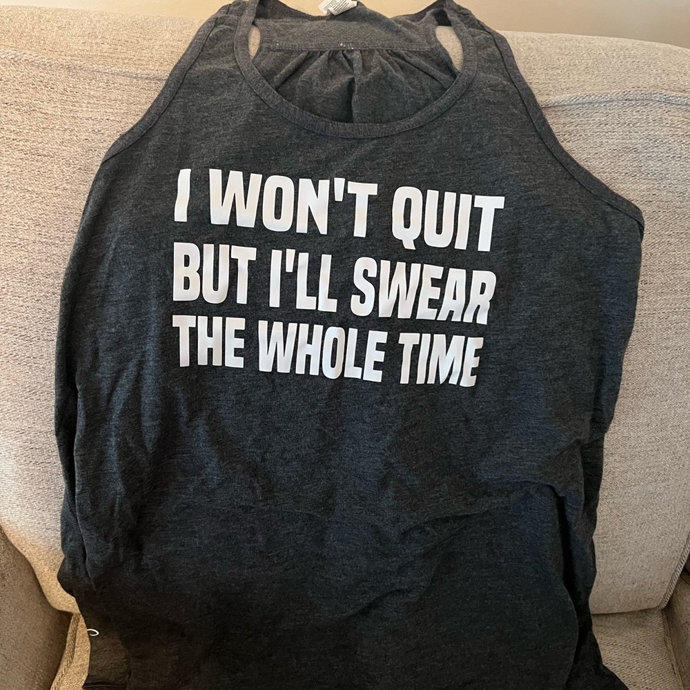 CVG flowy racerback tank size XL